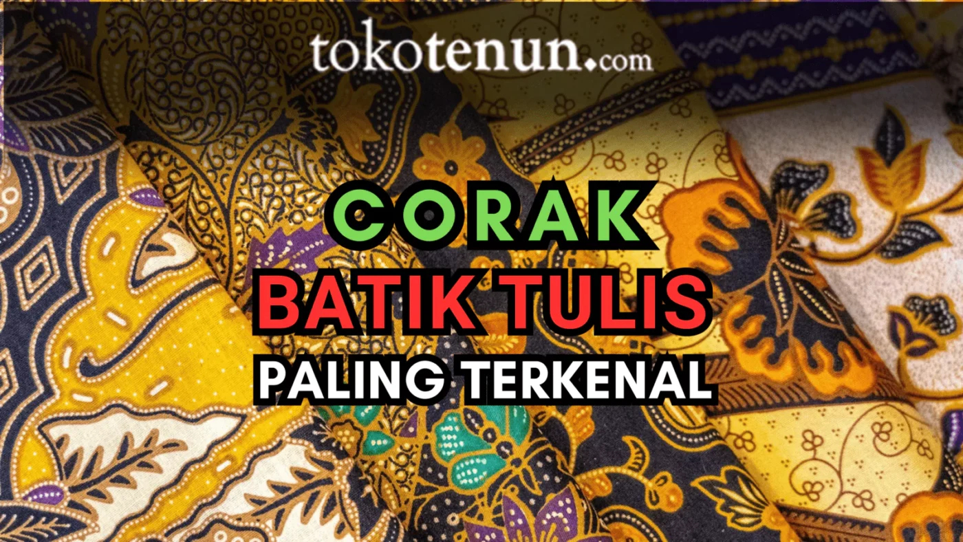 jenis corak batik tulis indonesia