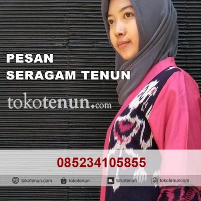 seragam tenun pesan kain baju pria wanita di tokotenun com