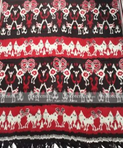 KAIN TENUN DOUBLE PAKAN MOTIF SUMBA
