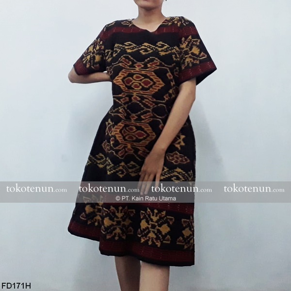 Dress Tenun Ikat