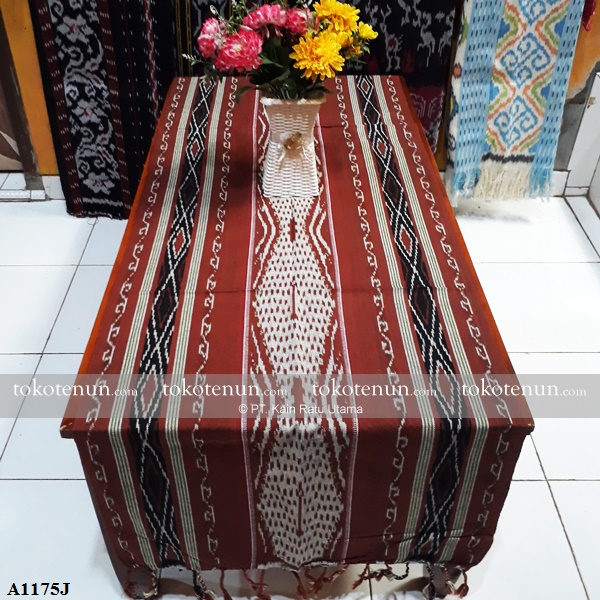 Jual Table Runner Tenun Motif Ulap Doyo A1175J