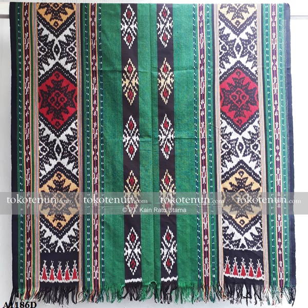 Jual Kain Tenun Motif  Amarasi Kupang A1186D TOKOTENUN com