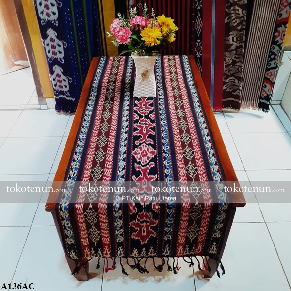 Jual Table Runner Tenun Ikat A136AC TOKOTENUN com