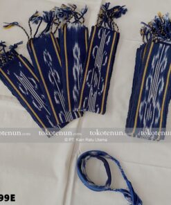 Ikat Kepala Tenun Sintang Biru A699E
