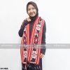 Syal Tenun Motif Mawar