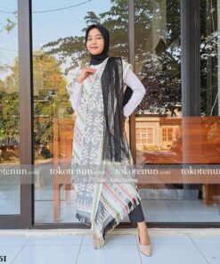 dress tenun ikat