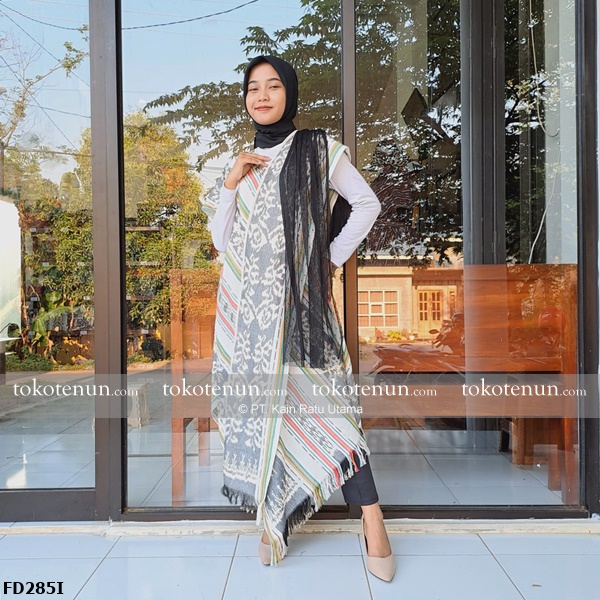dress tenun ikat