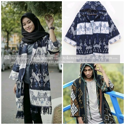 Hoodie Tenun Asli Jepara