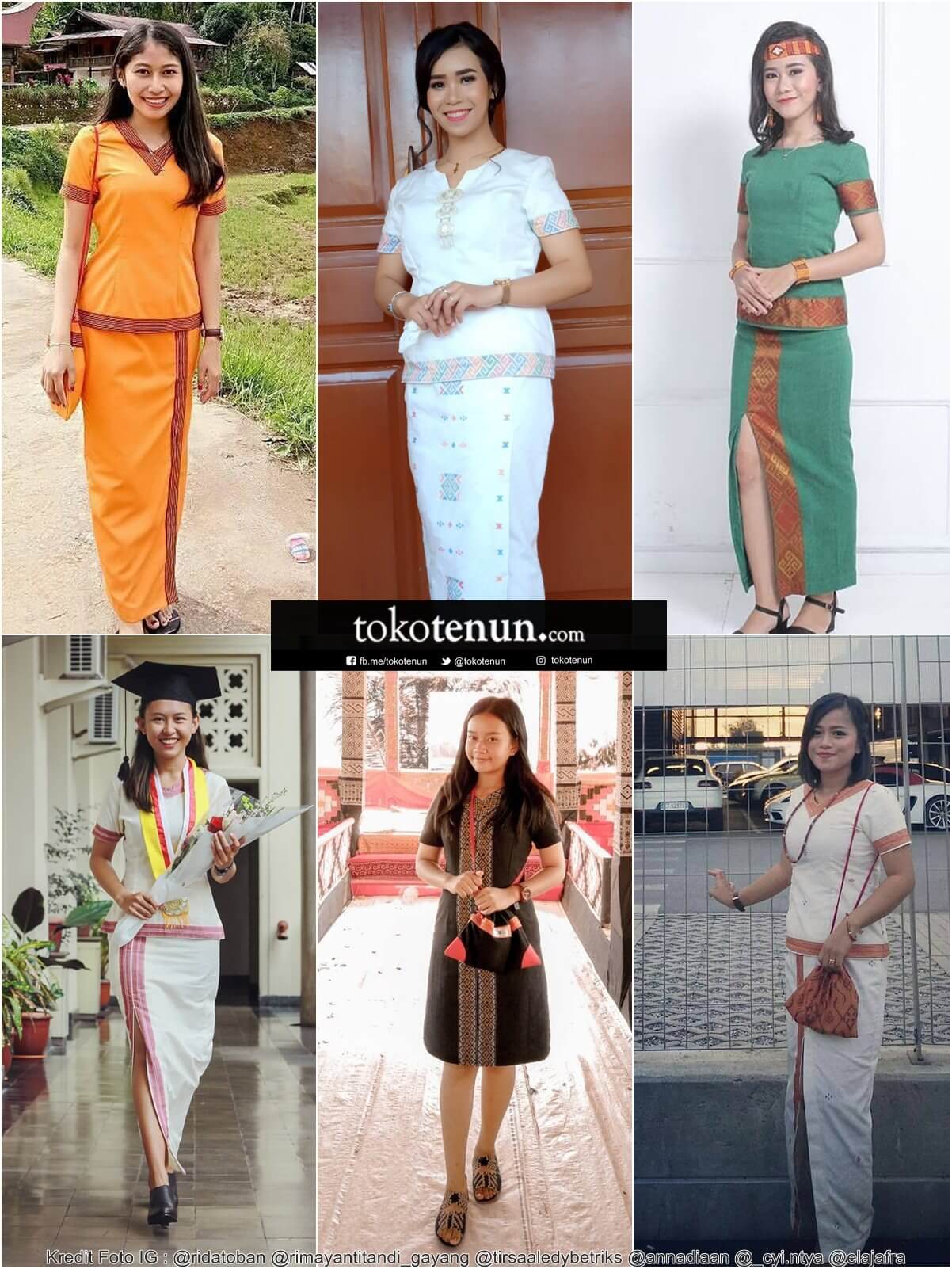 Model Baju Toraja Wanita