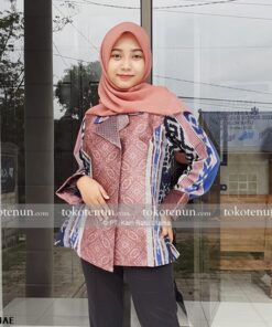 blazer tenun