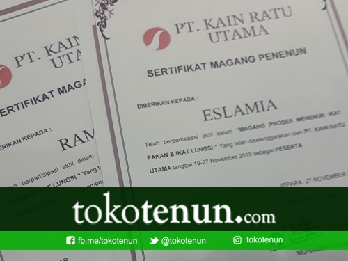 Magang Pengrajin Tenun Troso Jepara