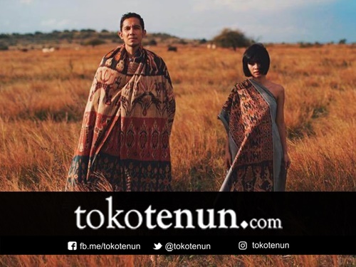 foto alam dengan tenun
