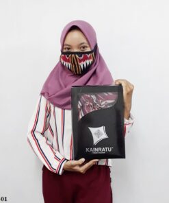jual masker kain tenun