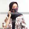 masker kain tenun tisu