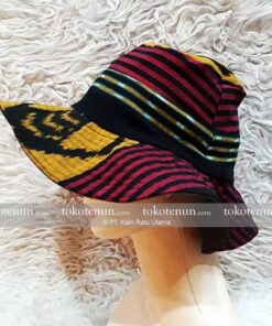 Bucket Hat Tenun Ikat