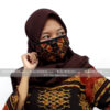 gratis masker kain tenun ikat