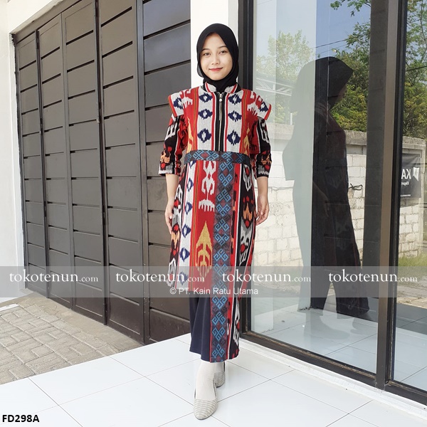 dress tenun baru