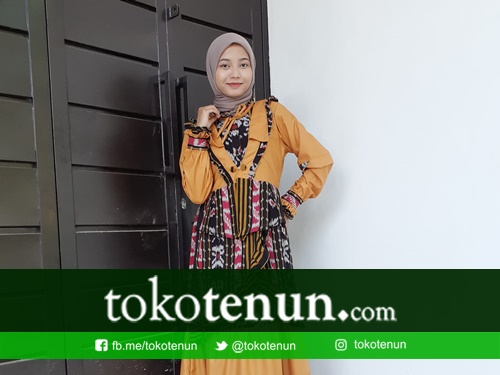 dress tenun