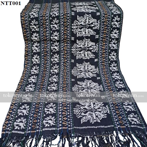Jual Tenun Ikat NTT Asli Motif Maumere NTT001H | Tokotenun.com