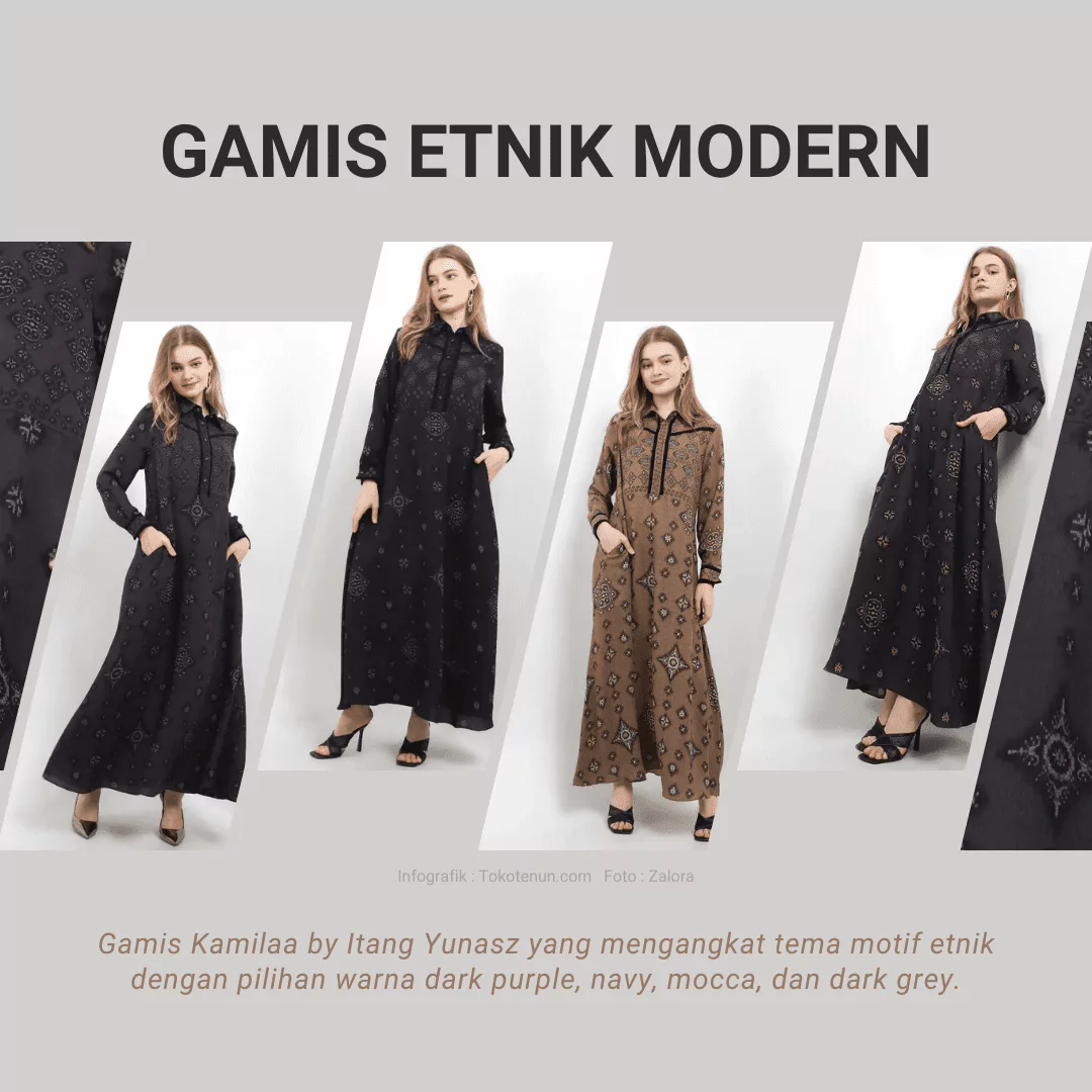model gamis lebaran 2024 terbaru
