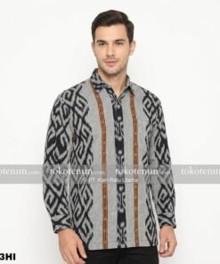 Kemeja Tenun Pria Kemeja G223HI