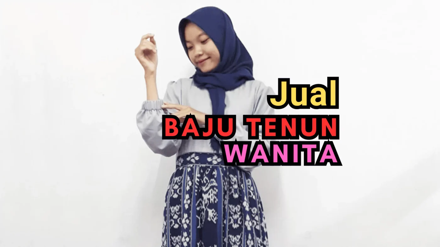 jual baju tenun wanita