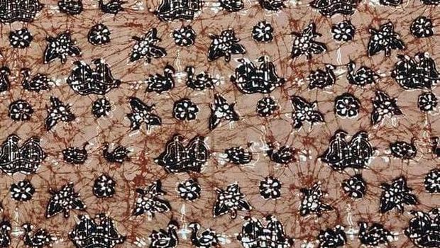 motif batik Jambi Kapal Senggat