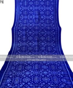Kain Tenun CSM Bunga Biru C587E
