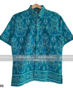 Kemeja Tenun CSM Lengan Pendek G245D