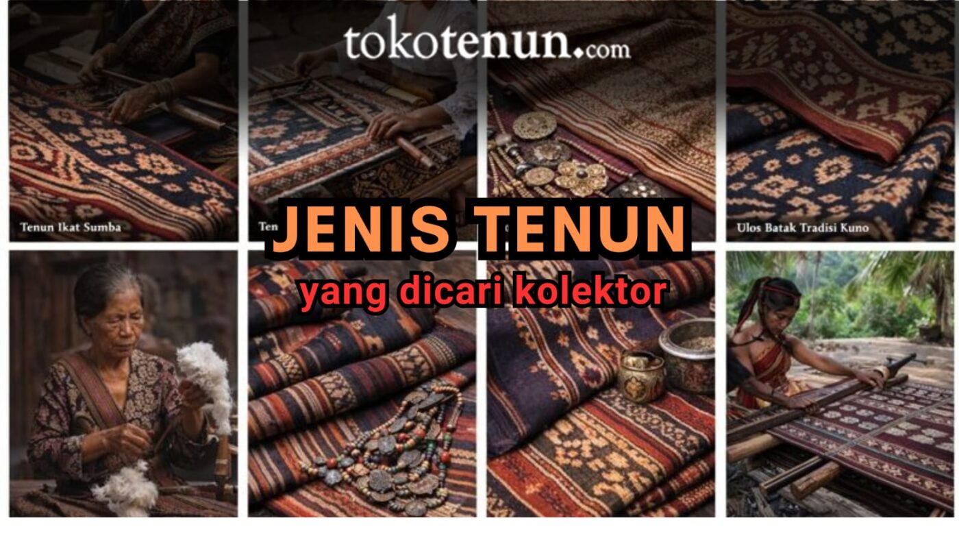 jenis tenun yang dicari kolektor