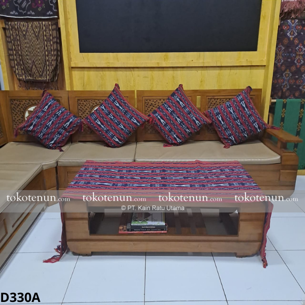 Set Sarung Bantal & Taplak Meja D330A