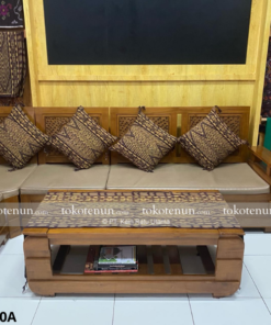Set Sarung Bantal & Taplak Tenun D330J