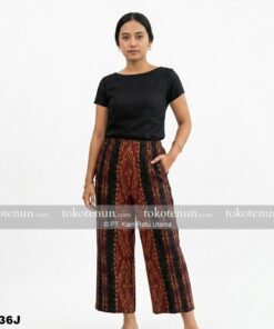 Celana Akiko Tenun FC136J