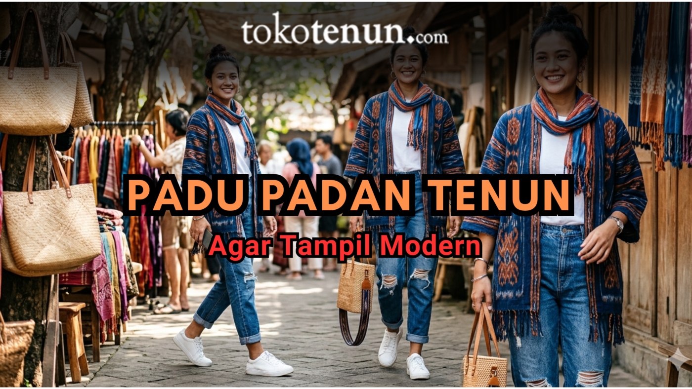 padu padan kain tenun