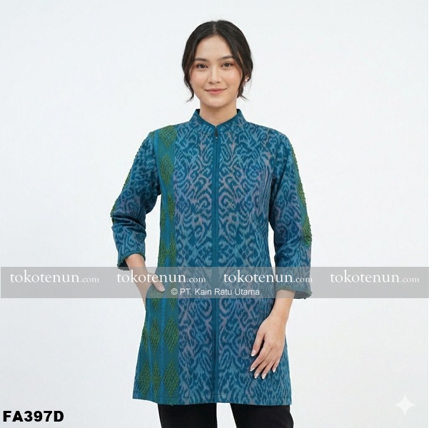Shenina Blus Tunik Tenun FA397D