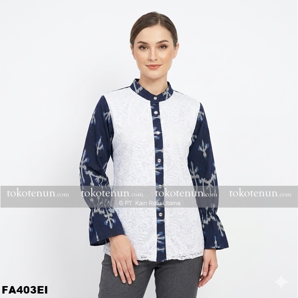 Valery Blouse Tenun Series FA403EI