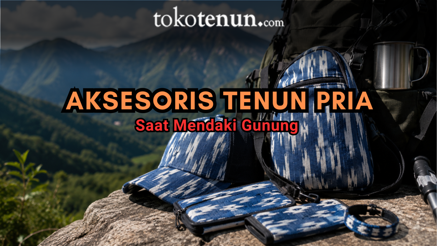 aksesoris tenun pria