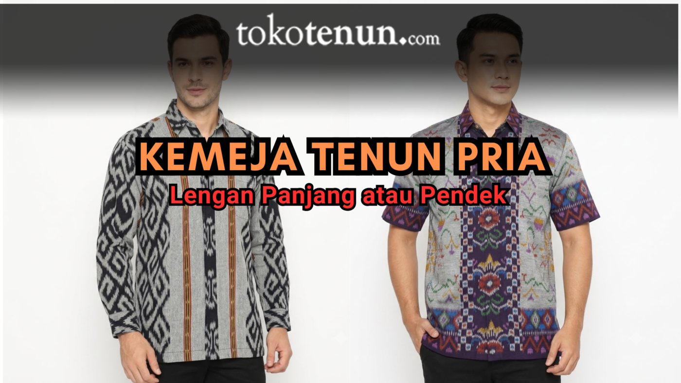 kemeja tenun pria
