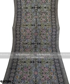 Tenun Ikat Prada Silver Black CTP697HI