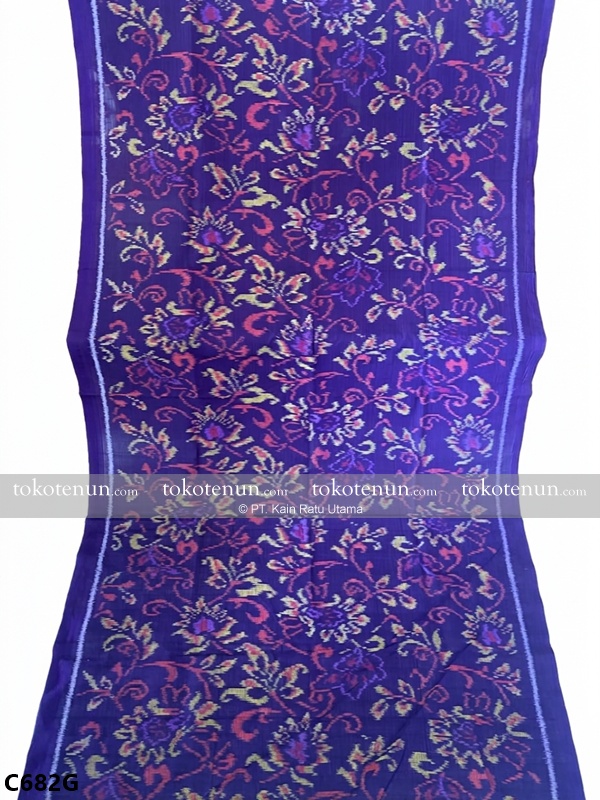 Tenun CSM Motif Bunga Khas Nusantara C682G